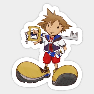 Big Shoes Sora Sticker